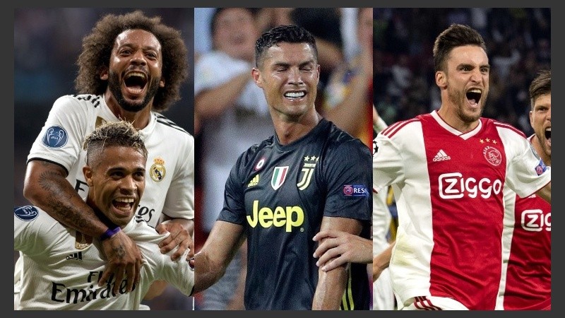 Festejo en Madrid, desconsuelo en Cristiano y doblete argentino.