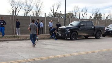 Lamboy recibió 6 disparos en los miembros inferiores y 3 en la zona toracoabdominal.