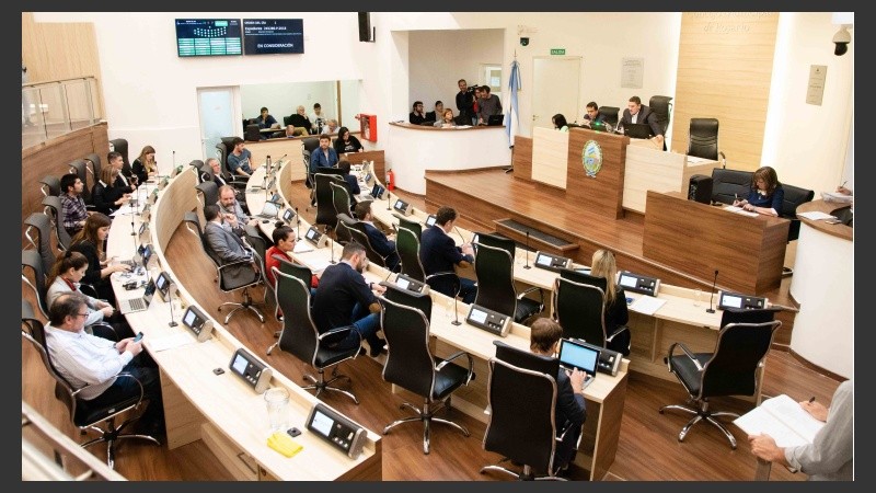 Jueves de sesión en el Palacio Vasallo.