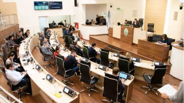 Jueves de sesión en el Palacio Vasallo.