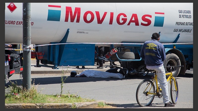 El accidente fatal en zona oeste.