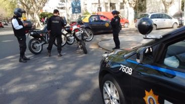 El procedimiento era en la zona de Entre Ríos y Gálvez.