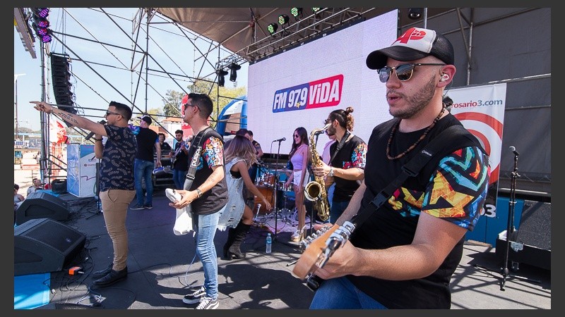 Sol a pleno y mucha música, también por la tarde.