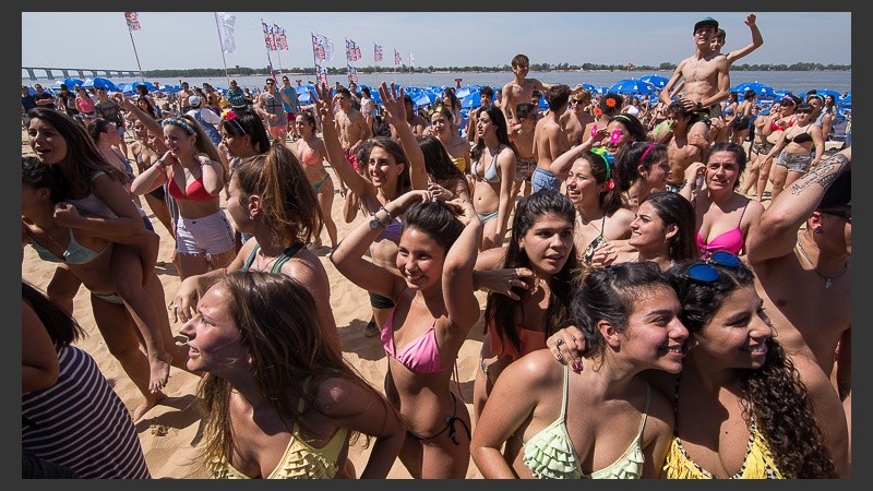 Calor en Rosario para recibir la primavera.