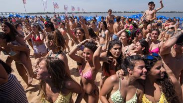 Calor en Rosario para recibir la primavera.