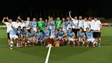 Los goles argentinos fueron convertidos por Pedro Ibarra y Matías Paredes.