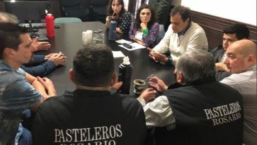 La reunión se desarrolló en el anexo del Concejo.