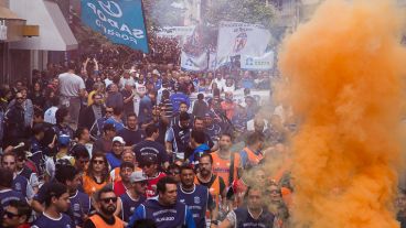 Se realizaron diversas y masivas marchas por el centro de la ciudad.