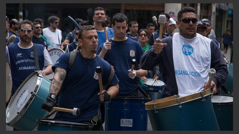 Se realizaron diversas y masivas marchas por el centro de la ciudad.