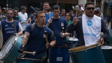 Se realizaron diversas y masivas marchas por el centro de la ciudad.