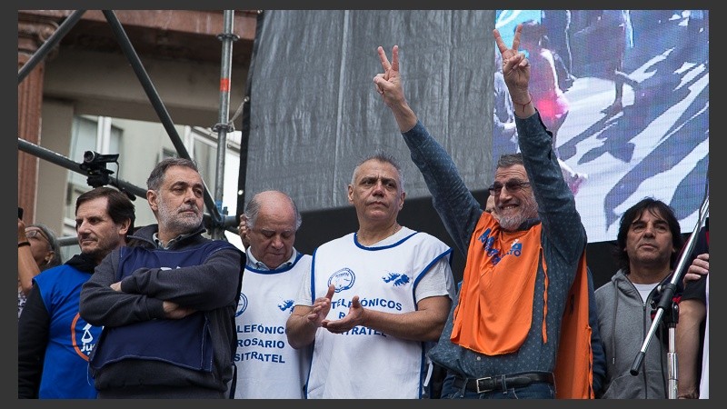 Se realizaron diversas y masivas marchas por el centro de la ciudad.