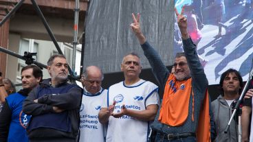 Se realizaron diversas y masivas marchas por el centro de la ciudad.
