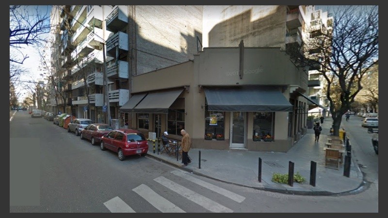 El bar Vittorio de 3 de Febrero y Alem. 