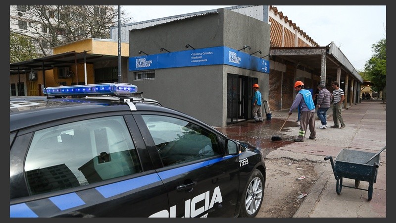 Los arreglos tras el ataque en Sánchez de Thompson 48.