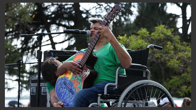 Masiva movilización por los derechos de salud y asistencia. 