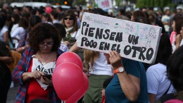 Masiva movilización por los derechos de salud y asistencia.