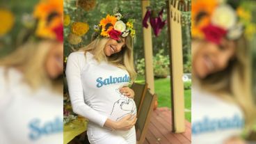 Vicky está de seis meses.