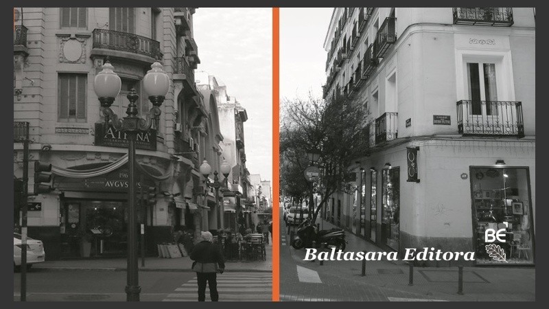 Rosario y Madrid unidas por la creación literaria.