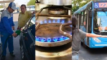 Combustibles, gas y transporte realizan su aporte a la inflación, que este año será récord.