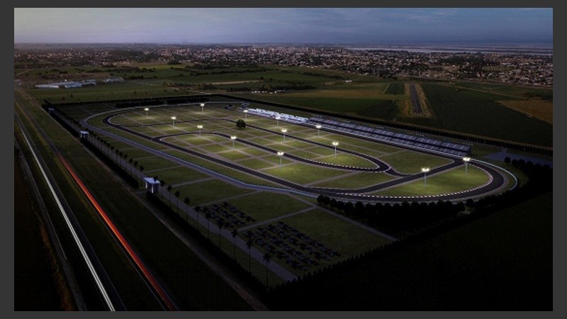 Autódromo Ciudad de San Nicolás.