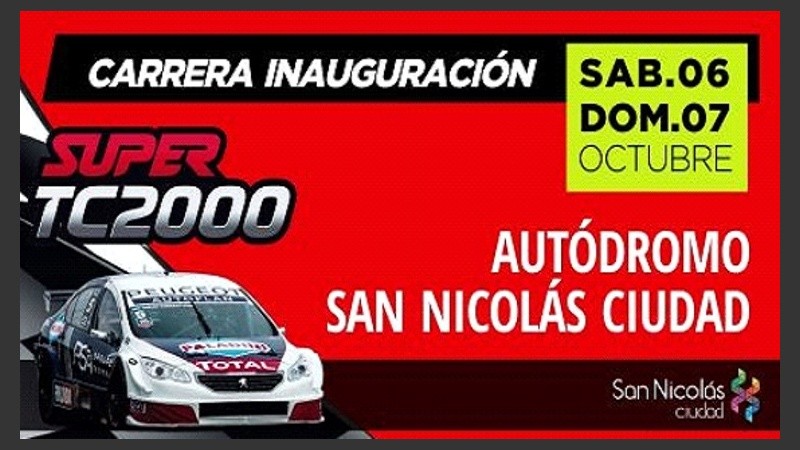 Autódromo Ciudad de San Nicolás.