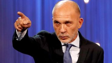 Grandinetti, reciente ganador en San Sebastián, salió muy fuerte contra el gobierno.