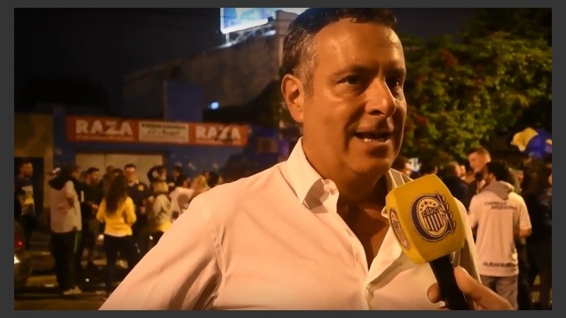 Adrián Raguza, el nuevo tesorero de Central. 