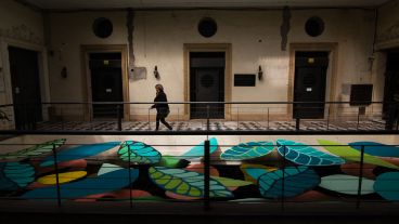 "Los jardines nos miran", la nueva intervención en Pasaje Pan.