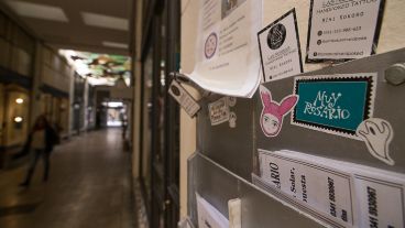 "Los jardines nos miran", la nueva intervención en Pasaje Pan.