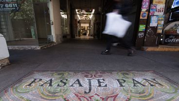 "Los jardines nos miran", la nueva intervención en Pasaje Pan.