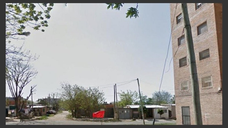 Las inmediaciones en donde ocurrió el hecho. 