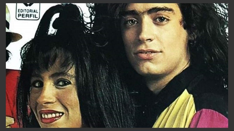 Marixa Balli y Rodrigo. Una relación que en la película genera polémica. 