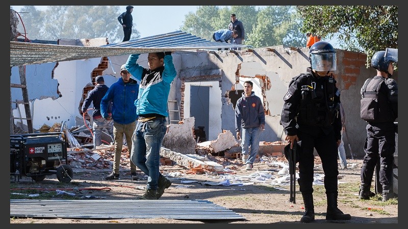 La demolición del inmueble se concretó este miércoles.