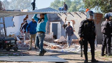 La demolición del inmueble se concretó este miércoles.