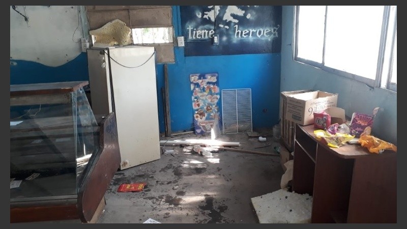 Robo y destrozos en las instalaciones del Salaíto.