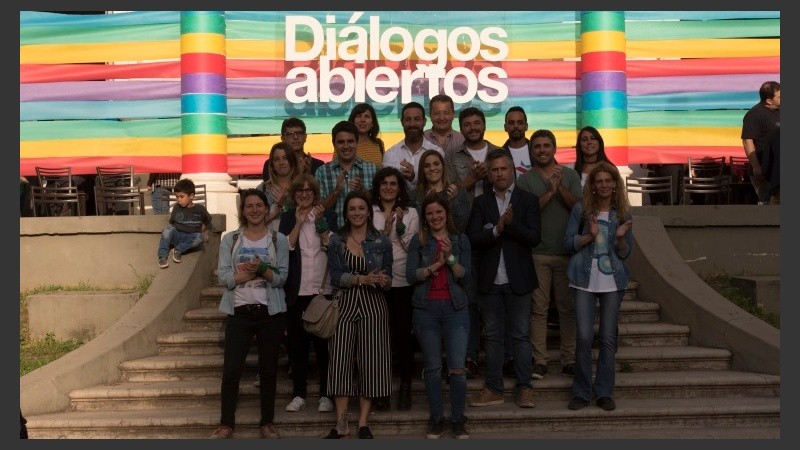 La actividad cerró en la facultad de Derecho de Rosario. 