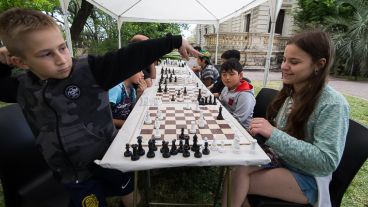 Volver al pasado: el encuento medieval contó con diferentes actividades a lo largo del día.