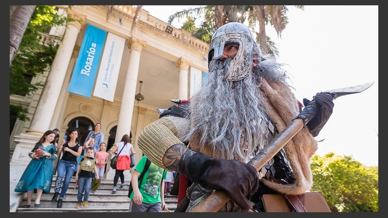 Volver al pasado: el encuento medieval contó con diferentes actividades a lo largo del día.
