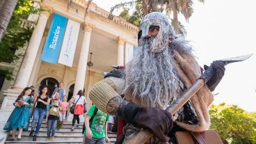 Volver al pasado: el encuento medieval contó con diferentes actividades a lo largo del día.