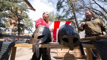 Volver al pasado: el encuento medieval contó con diferentes actividades a lo largo del día.