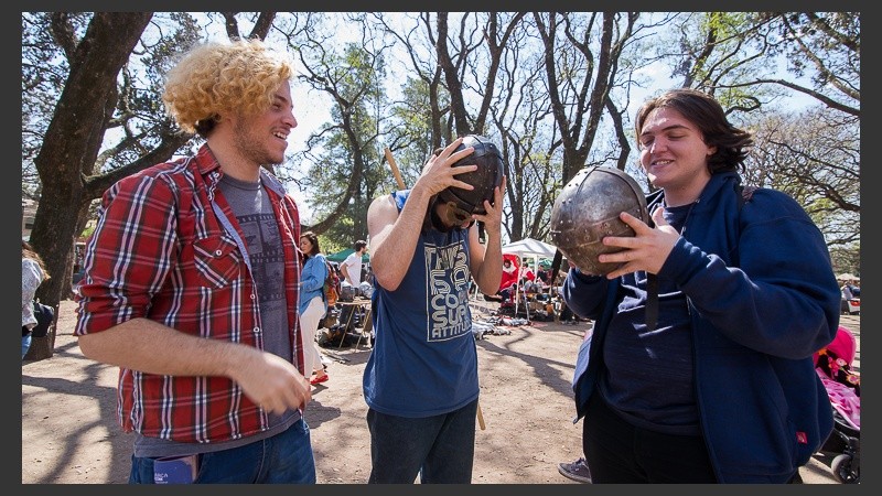 Volver al pasado: el encuento medieval contó con diferentes actividades a lo largo del día.