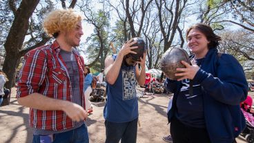 Volver al pasado: el encuento medieval contó con diferentes actividades a lo largo del día.