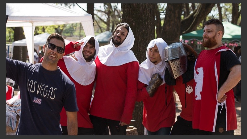 Volver al pasado: el encuento medieval contó con diferentes actividades a lo largo del día.