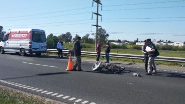 El hecho ocurrió este domingo cerca de las 8.30.
