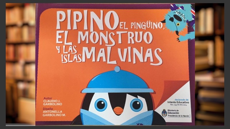 Pipino es un pingüino que vive en el archipiélago argentino. 