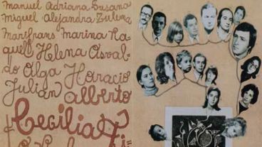 Detalle de "Tarjetón para J. María Lavarello", de Julián Usandizaga.