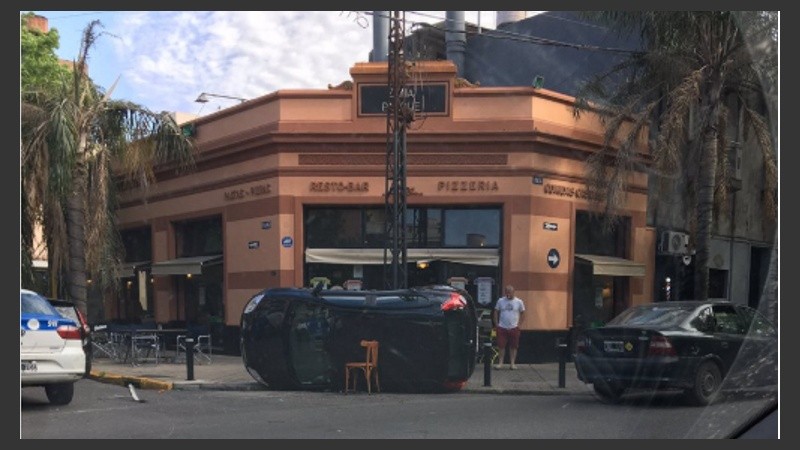 Así quedó el Palio. 