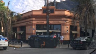 Así quedó el Palio.