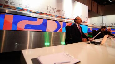 La flamante pantalla durante D12A14.