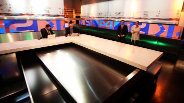 La flamante pantalla durante D12A14.